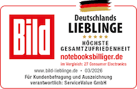 Von Kunde zu Kunde - notebooksbilliger.de ist Sieger im Bereich Höchste Empfehlung